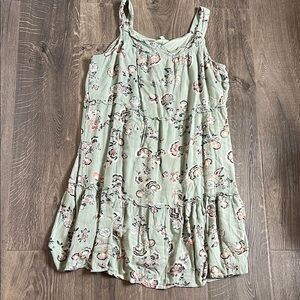 Maurice’s XL Floral Sleeveless Dress in Green